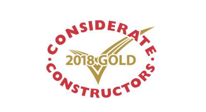 WINNERS at the National Considerate Constructors Awards