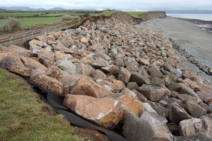 River Chain Defence Coastal & River Protection | Griffiths Construction